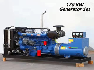 Bộ điều khiển SmartGen Máy phát điện Diesel 120kw 1800 vòng / phút để cung cấp năng lượng dự phòng