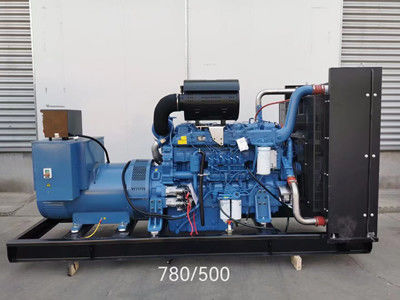 Bộ máy phát điện Diesel mở 1000 KW Động cơ Diesel YUCHAI 1500 RPM
