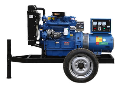 Máy phát điện Diesel di động 20 KW 25 KVA 50 HZ 1500 RPM Động cơ YUCHAI