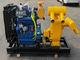 Bộ máy bơm nước Diesel sơn hoàn thiện Bộ máy bơm nước di động 1500 vòng / phút